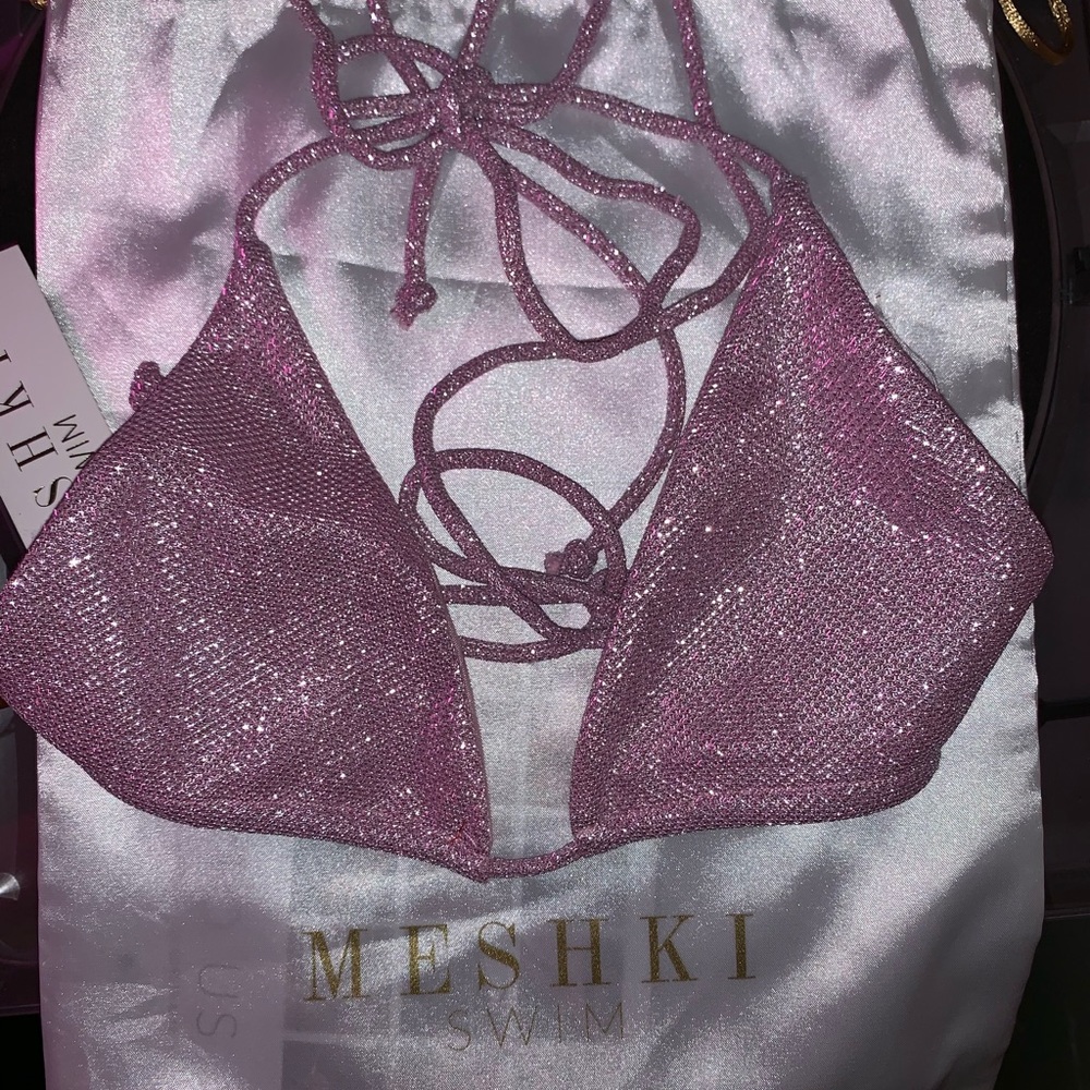Glitter Bathing Suit Top